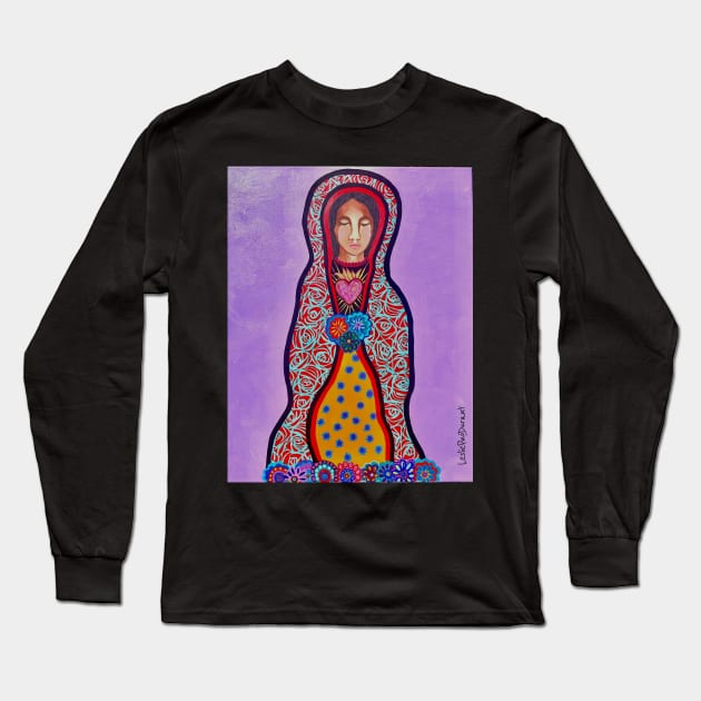 Peaceful Mama Long Sleeve T-Shirt by Leslie Pino Durant